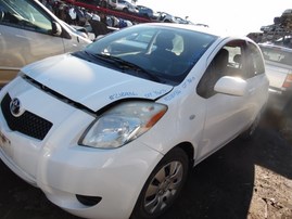 2007 TOYOTA YARIS WHITE 1.5L AT Z18436